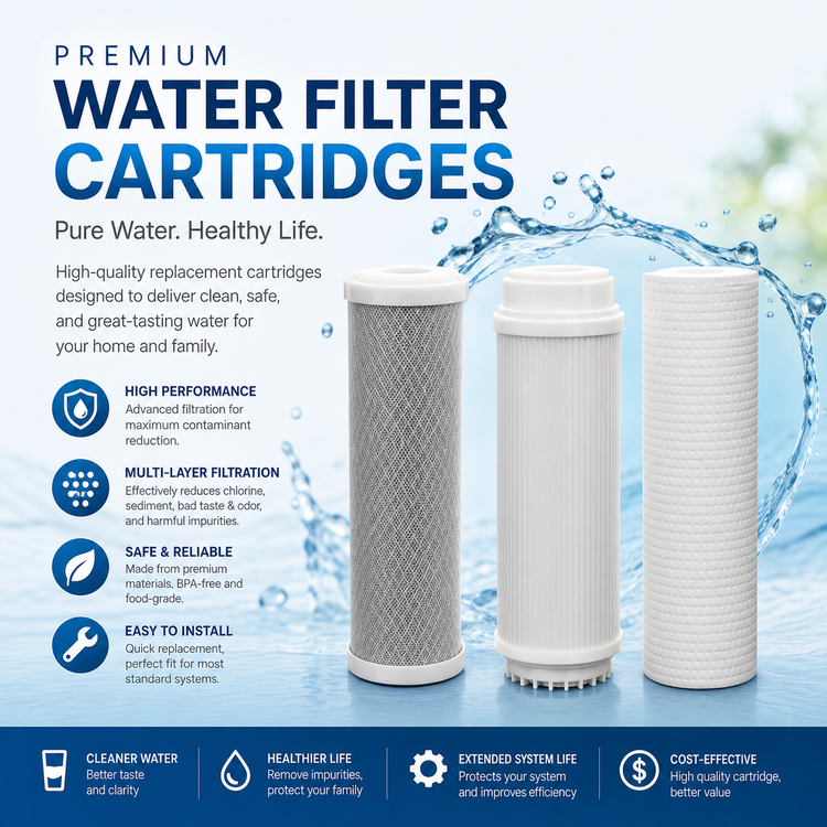 ست فیلتر کارتریجی تصفیه آب Premium Water اورجینال